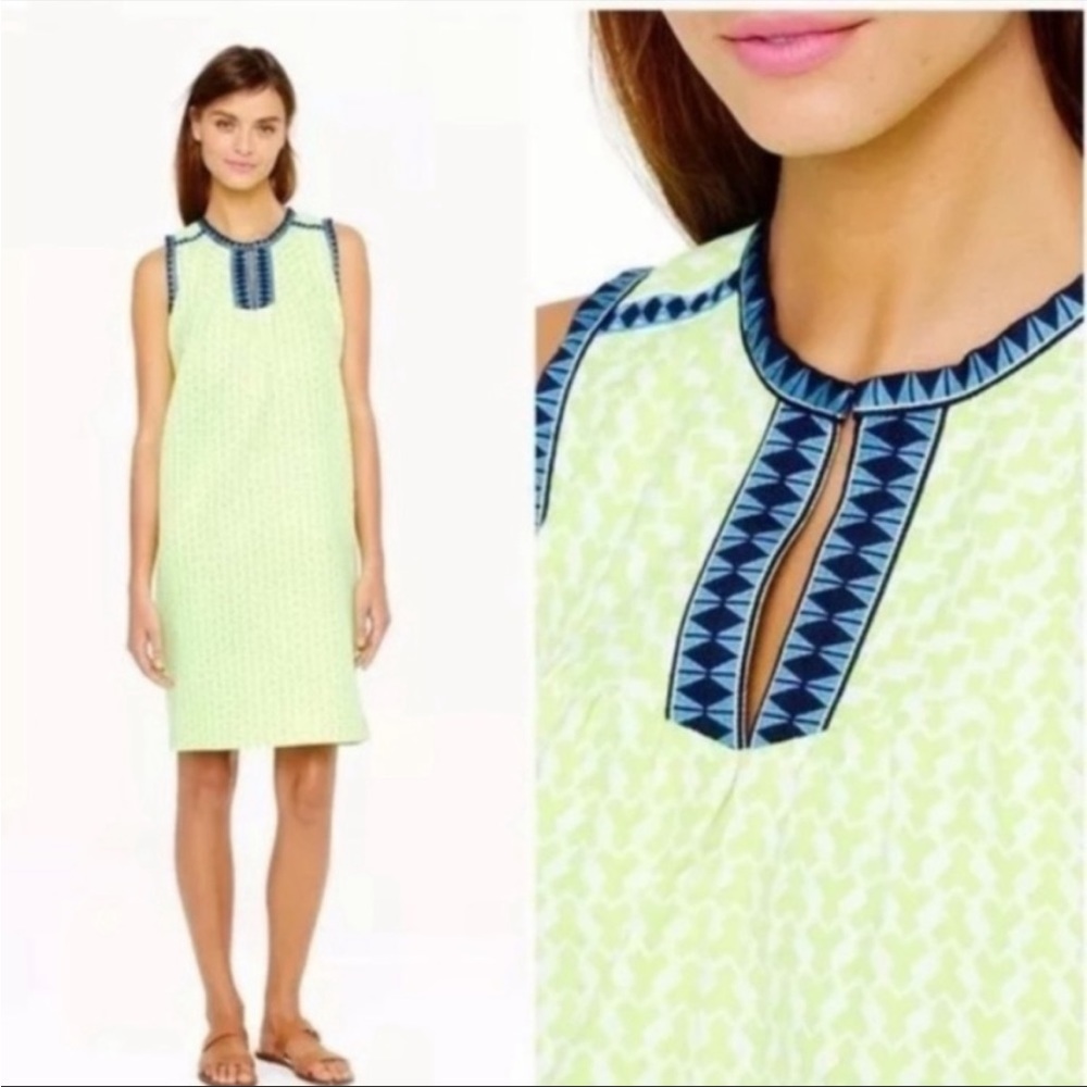 J. crew Neon Dress size 2